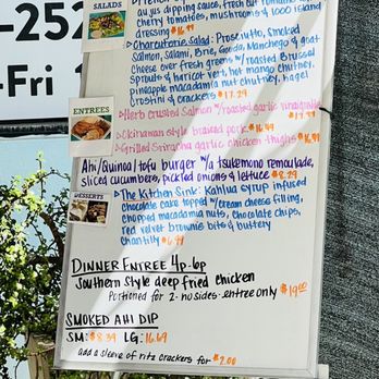 Mark's Place - Todays specials - 2.16.22 - Hawaiian Near Me - Lihue, Hawaii