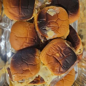Chef Gil - This is a photo of the overcooked french dip sliders. - Caterers Near Me - Austin, Texas