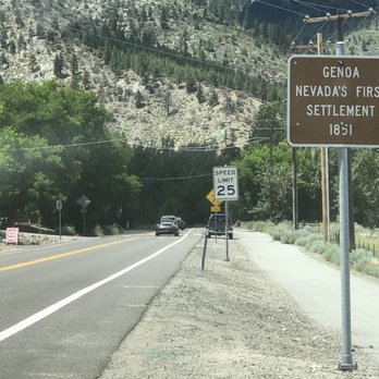 Genoa Town of - 6/17/2018:  Entering sleepy Genoa NV. - Hiking Near Me - Genoa, Nevada