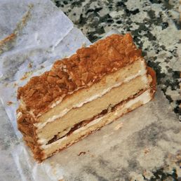 Coffee toffee crunch cake