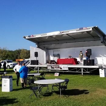 Austin Tindall Park - Stage for DJ provided by the USO. - Parks Near Me - Kissimmee, Florida