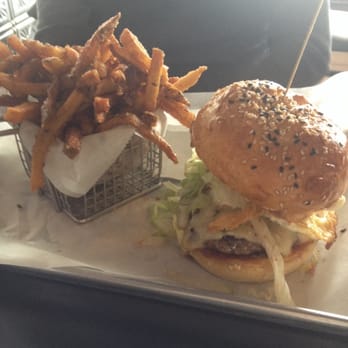 BRGRBELLY - Lead belly burger with onion string, egg and mayo with garlic Parmesan fries. - Burgers Near Me - Chicago, Illinois BRGRBELLY - Lead belly burger with onion string, egg and mayo with garlic Parmesan fries. - Burgers Near Me - Chicago, Illinois