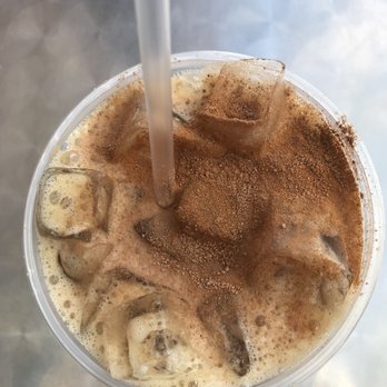 Jitters Cafe - Soy dirty chai with cinnamon and chocolate powder - Coffee & Tea Near Me - Pittsburgh, Pennsylvania Jitters Cafe - Soy dirty chai with cinnamon and chocolate powder - Coffee & Tea Near Me - Pittsburgh, Pennsylvania