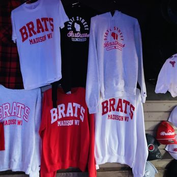 State Street Brats - Shirts and hats - American Near Me - Madison, Wisconsin State Street Brats - Shirts and hats - American Near Me - Madison, Wisconsin