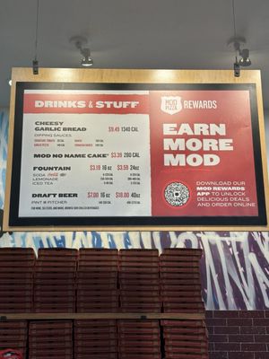 Menu photo 1 MOD Pizza Castro Valley, CA