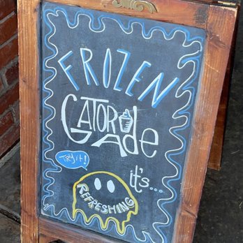 Blue Star Provisions - a chalkboard sign with a ghost on it - Grocery Near Me - San Antonio, Texas Blue Star Provisions - a chalkboard sign with a ghost on it - Grocery Near Me - San Antonio, Texas