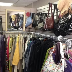 Second Glance - Designer as well as casual clothing all neatly organized. Many wonderful handbags.