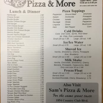 Town Pizza & More - 1/24/16 - Pizza Near Me - Stockton, California