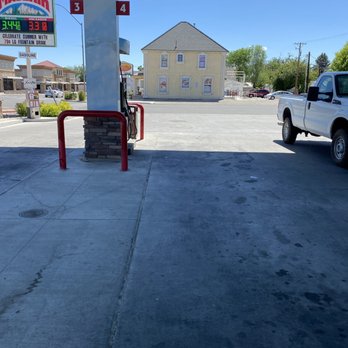 Maverik Adventure's First Stop - a gas station with a truck parked in front of it - Convenience Stores Near Me - Elko, Nevada