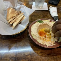Hummus Appetizer freshly blended
