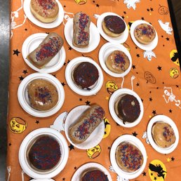Our "Halloween" themed special order donuts