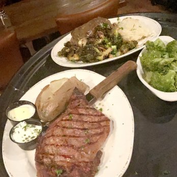 Bloomfield Steak & Seafood House - Steak, Baked potato, broccoli - Steakhouses Near Me - Bloomfield, New Jersey