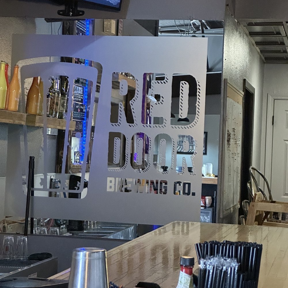 Red Door Brewing - a view of the bar - Breweries Near Me - Clovis, New Mexico