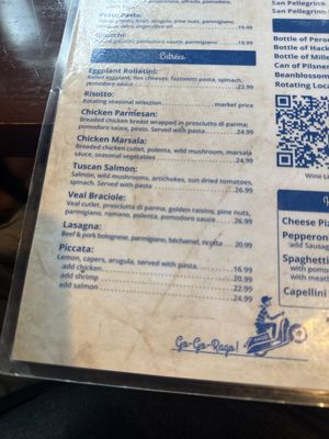 Menu photo 1 Osteria Rago Bloomington, IN Menu photo 1 Osteria Rago Bloomington, IN