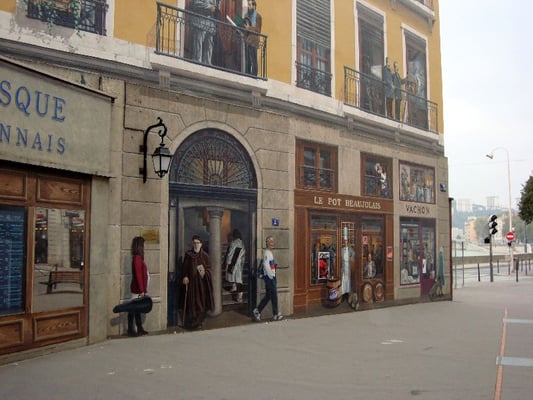 Fresque des Lyonnais by null
