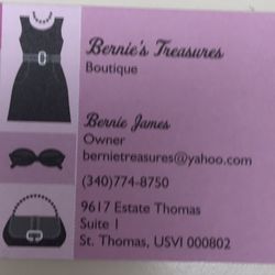 Bernies Treasures - Some info