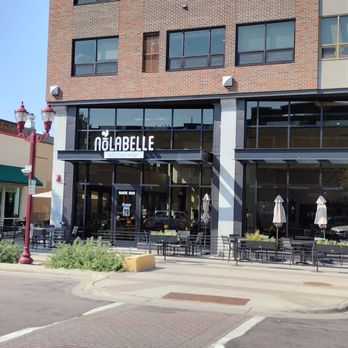 Nolabelle Kitchen + Bar - Outside the restaurant. - Burgers Near Me - Mankato, Minnesota Nolabelle Kitchen + Bar - Outside the restaurant. - Burgers Near Me - Mankato, Minnesota