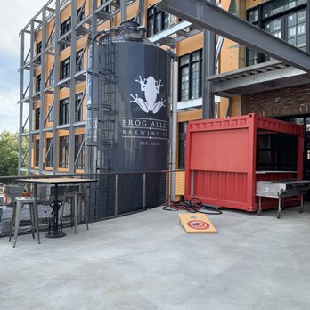 Frog Alley Brewing - You can't miss that tank - Brewpubs Near Me - Schenectady, New York