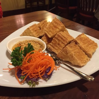 Sukho Thai - Fried tofu appetizer. Meh. - Thai Near Me - Oakland, California Sukho Thai - Fried tofu appetizer. Meh. - Thai Near Me - Oakland, California