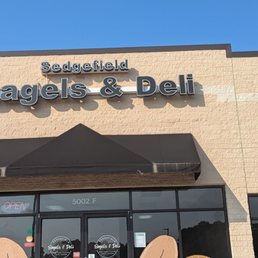 Exterior photo of Sedgefield Bagel - Greensboro, North Carolina Exterior photo of Sedgefield Bagel - Greensboro, North Carolina