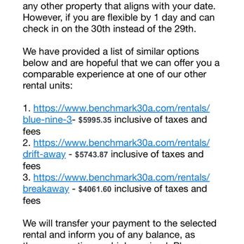 Benchmark 30A - Email from the company - Real Estate Services Near Me - Santa Rosa Beach, Florida