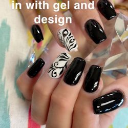 KC Lovely Nails - Fill in with gel color and design