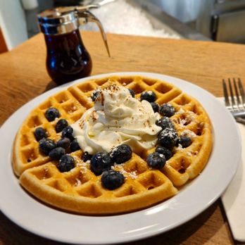 Rose City Grill - Blueberry Waffle - Breakfast & Brunch Near Me - Portland, Oregon Rose City Grill - Blueberry Waffle - Breakfast & Brunch Near Me - Portland, Oregon
