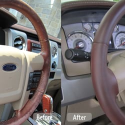 Fibrenew - Amarillo - Leather steering wheel repair