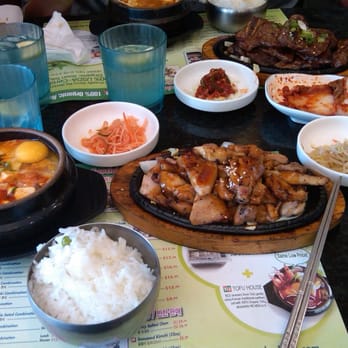 BCD Tofu House - Seafood Tofu + Chicken Combo - Korean Near Me - Irvine, California
