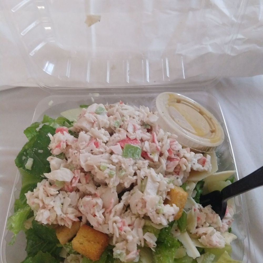 Family Delicatessen - Caesar salad with seafood - Delis Near Me - Maynard, Massachusetts
