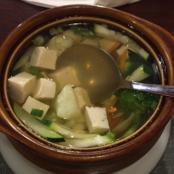 Red Curry Thai Restaurant - Tofu garlic soup (special) - Thai Near Me - Augusta, Maine