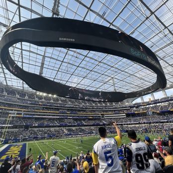 SoFi Stadium - Field level at Rams game - Stadiums & Arenas Near Me - Inglewood, California