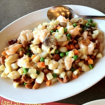 First Chinese Barbecue - Shrimp with cashews - Barbeque Near Me - Austin, Texas