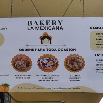 La Mexicana Bakery - menu items - Bakeries Near Me - Los Angeles, California La Mexicana Bakery - menu items - Bakeries Near Me - Los Angeles, California