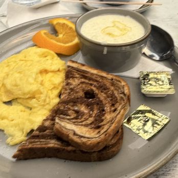Clear Sky on Park - Scrambled eggs, toast, and grits - New American Near Me - Seminole, Florida Clear Sky on Park - Scrambled eggs, toast, and grits - New American Near Me - Seminole, Florida
