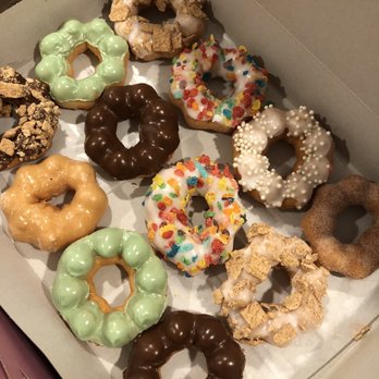Donut Tree - new mochi donuts! matcha, original, chocolate, cinnamon sugar, cinnamon toast crunch, and fruit pebblesss - Donuts Near Me - Walnut, California