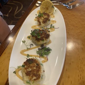 Chateau Grille - Crab cakes. Mostly bread.   Very doughy - Diners Near Me - Branson, Missouri