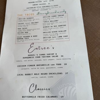 Johnny's Harborside - Taco tuesday menu - Seafood Near Me - Santa Cruz, California Johnny's Harborside - Taco tuesday menu - Seafood Near Me - Santa Cruz, California