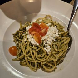 Fire Grill - Pesto and goat cheese pasta