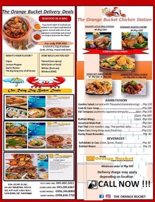 Menu photo 2 Orange Bucket Angeles City, PAM