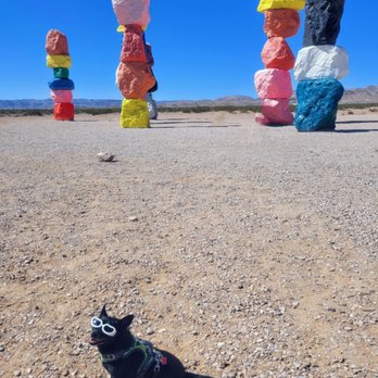 Seven Magic Mountains - Public Art Near Me - Las Vegas, Nevada Seven Magic Mountains - Public Art Near Me - Las Vegas, Nevada