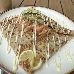 Salmon ("scandi") crepe Salmon ("scandi") crepe