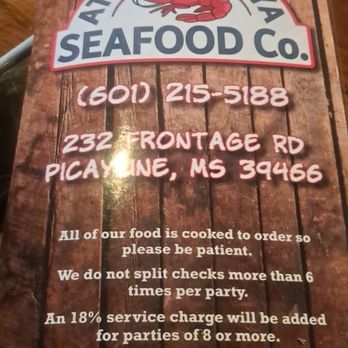 Atchafalaya Seafood - Seafood Near Me - Picayune, Mississippi Atchafalaya Seafood - Seafood Near Me - Picayune, Mississippi