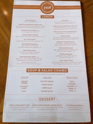 Menu photo 1 The Post Tavern Ada, MI Menu photo 1 The Post Tavern Ada, MI