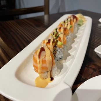 Ari Sushi - Crazy Salmon Special Roll - Sushi Bars Near Me - New York, New York