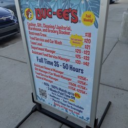 Buc-Ee's - Buc-ee's is hiring. They seem to pay well.