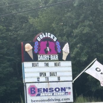 Golick's Dairy Bar - Ice Cream & Frozen Yogurt Near Me - Barrington, New Hampshire