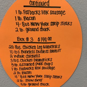Fatbacks Custom Cuts - a list of items - Butcher Near Me - Deltona, Florida Fatbacks Custom Cuts - a list of items - Butcher Near Me - Deltona, Florida