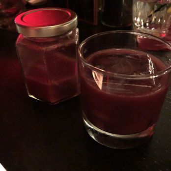 Arbella - The "Old School." Peanut butter infused vodka over jelly ice. Sounds terrible but is actually oddly satisfying. I'd order it again. - Tapas/Small Plates Near Me - Chicago, Illinois