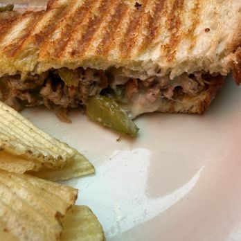 Jimmy V's Grill & Pub - Philly cheese Panini - Pubs Near Me - Westerville, Ohio